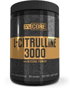 5% Nutrition - L-Citrulline 3000 - Core Series - 234g