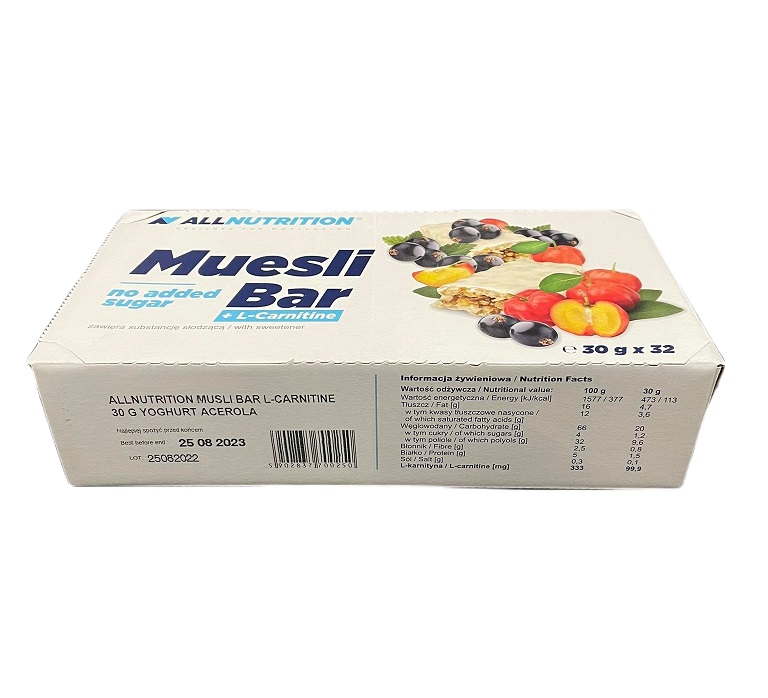 Allnutrition - Muesli Bar + L-Carnitine