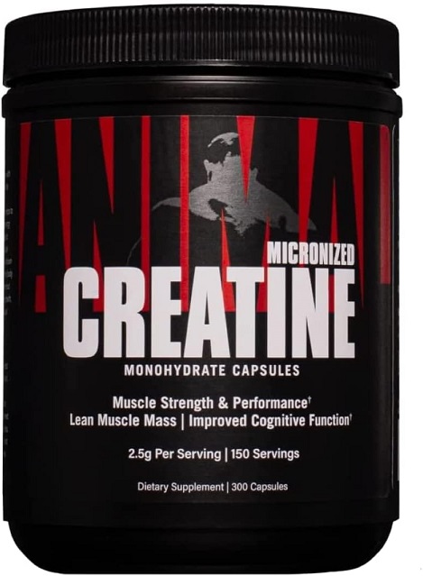 Animal - Micronized Creatine Monohydrate Capsules - 300 caps