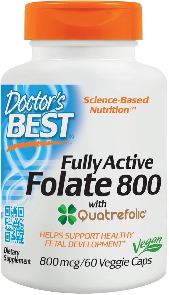 Doctor's Best - Fully Active Folate 800 with Quatrefolic