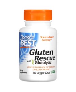 Doctor's Best - Gluten Rescue with Glutalytic - 60 vcaps