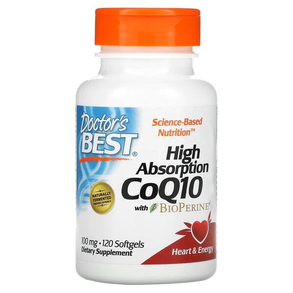 Doctor's Best - High Absorption CoQ10 with BioPerine