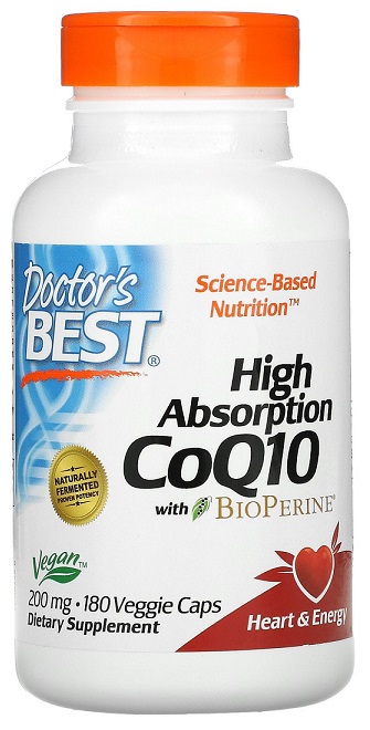 Doctor's Best - High Absorption CoQ10 with BioPerine