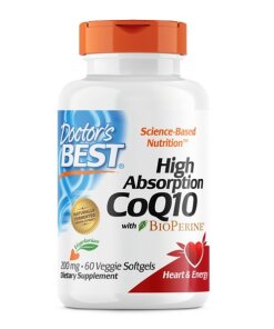 Doctor's Best - High Absorption CoQ10 with BioPerine
