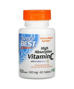 Doctor's Best - High Absorption Vitamin C with PureWay-C