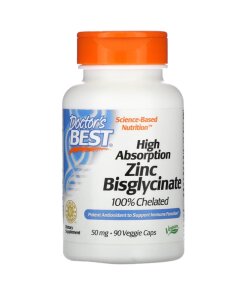 Doctor's Best - High Absorption Zinc Bisglycinate
