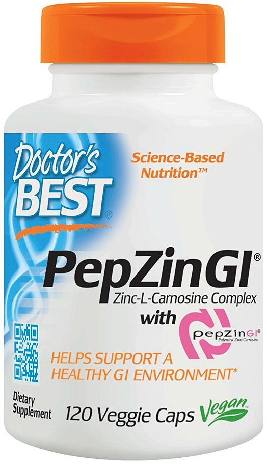 Doctor's Best - PepZin GI - 120 vcaps