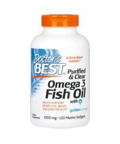 Doctor's Best - Purified & Clear Omega 3 Fish Oil