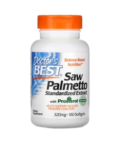 Doctor's Best - Saw Palmetto Standardized Extract with Prosterol