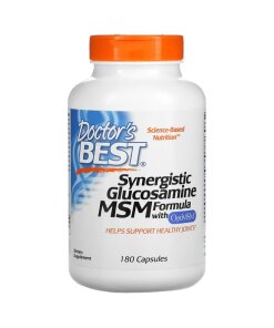Doctor's Best - Synergistic Glucosamine MSM Formula with OptiMSM - 180 caps