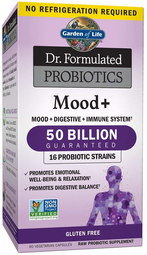 Garden of Life - Dr. Formulated Probiotics Mood+ - 60 vcaps
