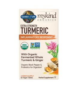Garden of Life - Mykind Organics Extra Strength Turmeric - 60 vegan tablets