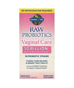 Garden of Life - Raw Probiotics Vaginal Care (Shelf-Stable) - 30 vcaps