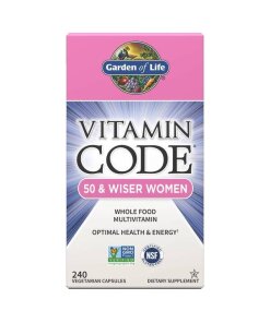 Garden of Life - Vitamin Code 50 & Wiser Women - 240 vcaps