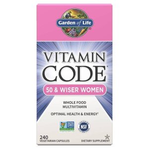 Garden of Life - Vitamin Code 50 & Wiser Women - 240 vcaps