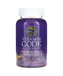 Garden of Life - Vitamin Code Prenatal Multi with Iron & Folate Gummies