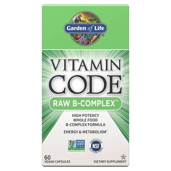 Garden of Life - Vitamin Code Raw B-Complex - 60 vegan caps