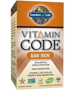 Garden of Life - Vitamin Code Raw Iron - 30 vegan caps
