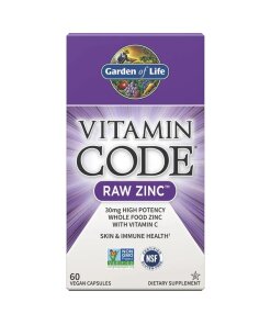Garden of Life - Vitamin Code Raw Zinc - 60 vegan caps