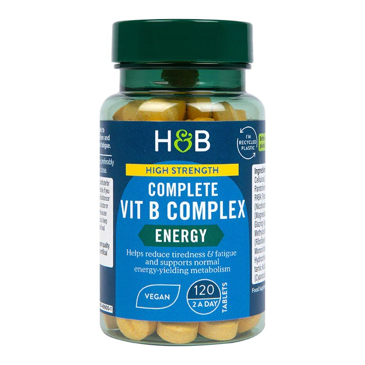 Holland & Barrett - High Strength Complete Vit B Complex - 120 tabs