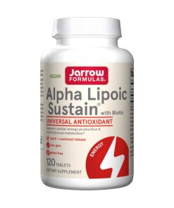 Jarrow Formulas - Alpha Lipoic Sustain with Biotin - 120 tabs