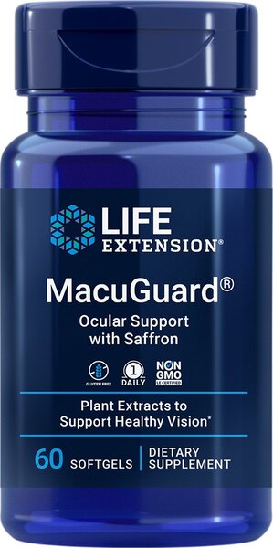 Life Extension - MacuGuard Ocular Support with Saffron - 60 softgels