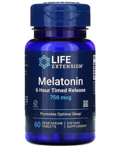 Life Extension - Melatonin 6 Hour Timed Release