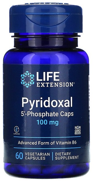 Life Extension - Pyridoxal 5'-Phosphate Caps