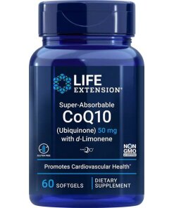 Life Extension - Super-Absorbable CoQ10 (Ubiquinone) with d-Limonene