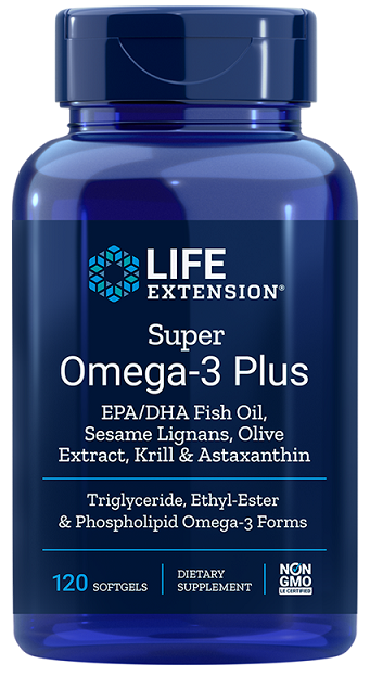 Life Extension - Super Omega-3 Plus - 120 softgels