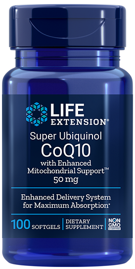 Life Extension - Super Ubiquinol CoQ10 with Enhanced Mitochondrial Support