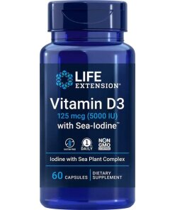 Life Extension - Vitamin D3 with Sea-Iodine