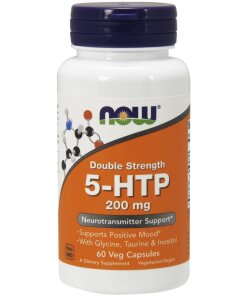NOW Foods - 5-HTP with Glycine Taurine & Inositol