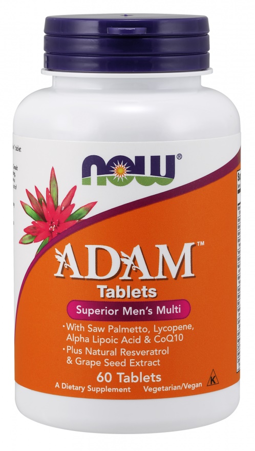 NOW Foods - ADAM Multi-Vitamin for Men - 60 tablets