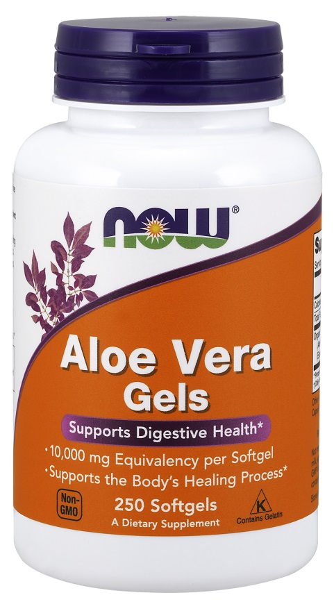 NOW Foods - Aloe Vera Gels - 250 softgels