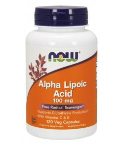 NOW Foods - Alpha Lipoic Acid with Vitamins C & E