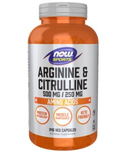 NOW Foods - Arginine & Citrulline - 240 vcaps