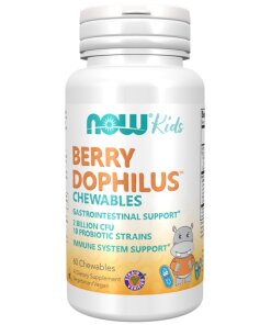 NOW Foods - BerryDophilus Kids Chewables - 60 chewables
