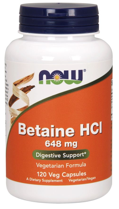 NOW Foods - Betaine HCl
