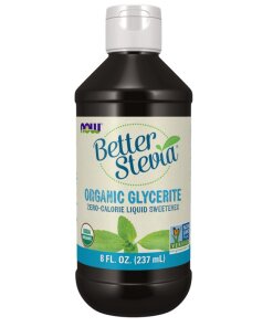 NOW Foods - Better Stevia Organic Glycerite - 237 ml.