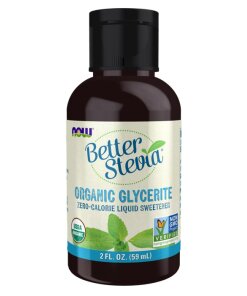NOW Foods - Better Stevia Organic Glycerite - 59 ml.