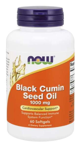NOW Foods - Black Cumin Seed Oil - 60 softgels