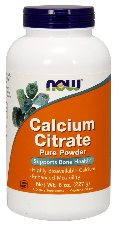 NOW Foods - Calcium Citrate Pure Powder - 227g