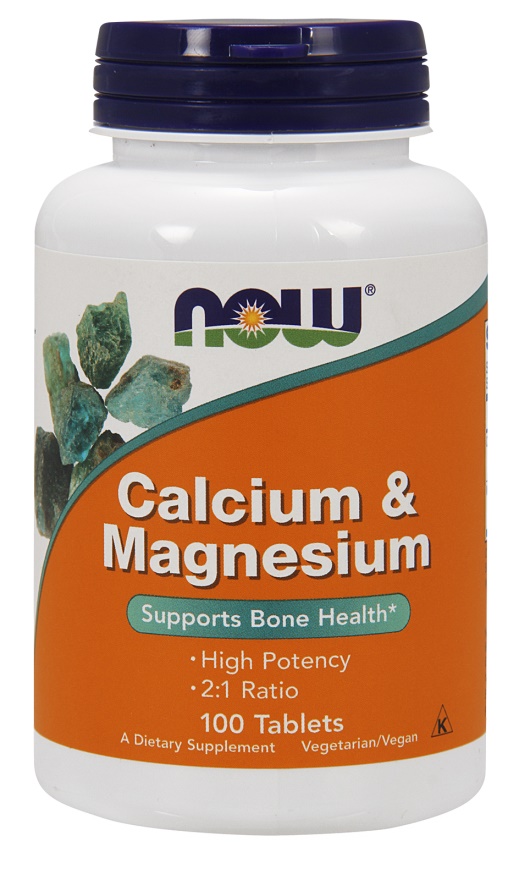 NOW Foods - Calcium & Magnesium - 100 tablets