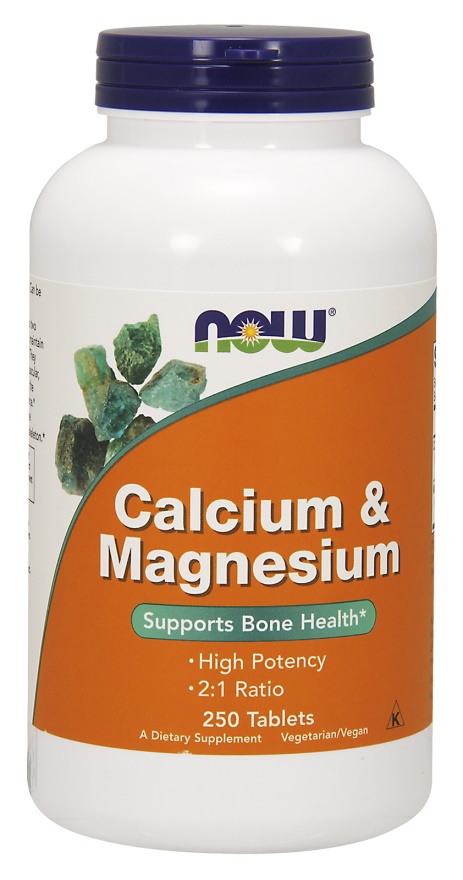 NOW Foods - Calcium & Magnesium - 250 tablets