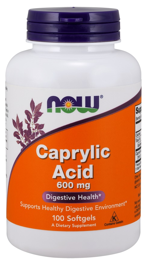 NOW Foods - Caprylic Acid