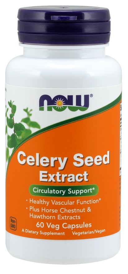 NOW Foods - Celery Seed Extract - 60 vcaps