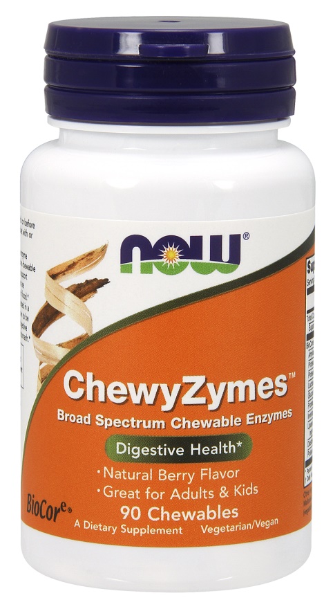 NOW Foods - ChewyZymes - 90 chewables