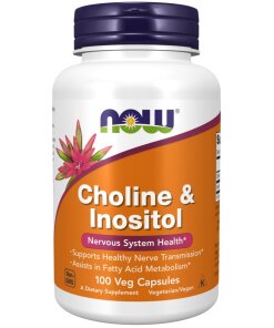 NOW Foods - Choline and Inositol - 100 vcaps
