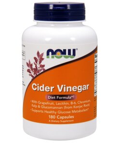 NOW Foods - Cider Vinegar - 180 caps